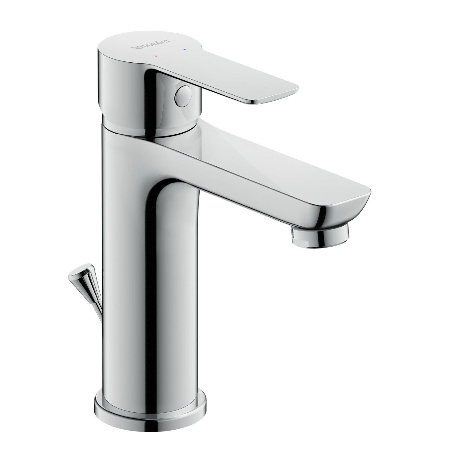 Duravit A.1 Lavabo Bataryası Medium Sifon Kumandalı Parlak Krom