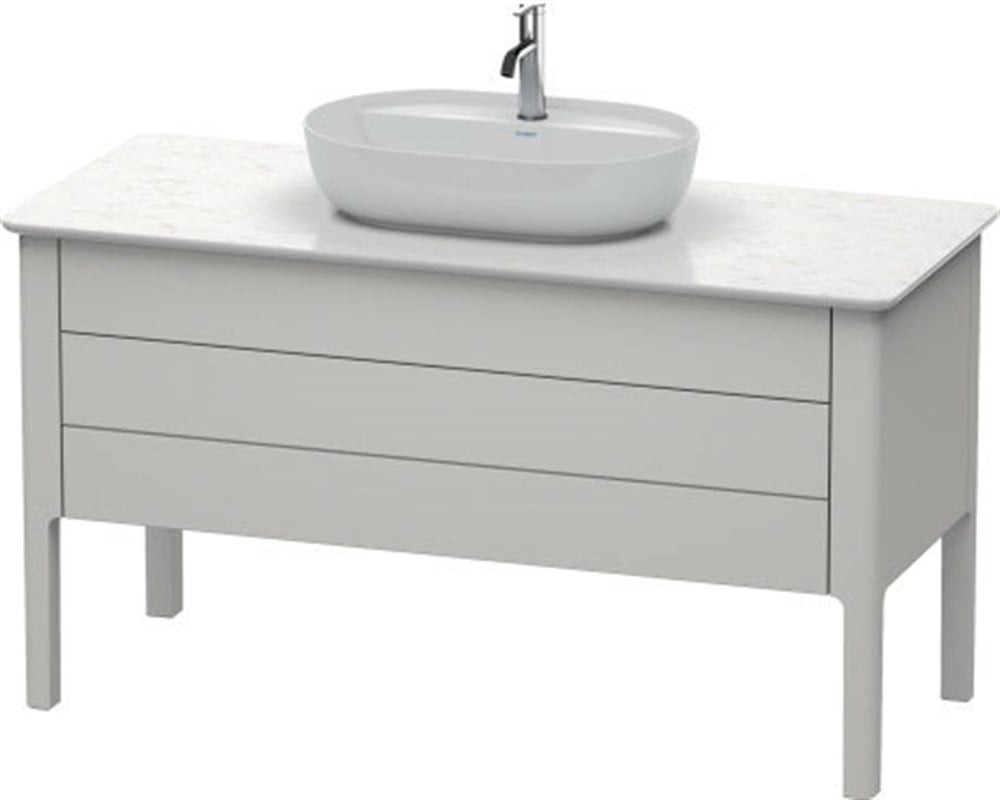 Duravit Luv Çift Çekmeceli Lavabo Dolabı 140 Cm Nordic Beyaz