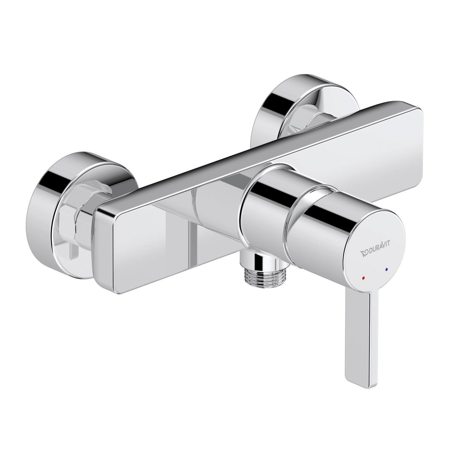 Duravit D-Neo Sıva Üstü Duş Bataryası İki Çıkışlı Parlak Krom