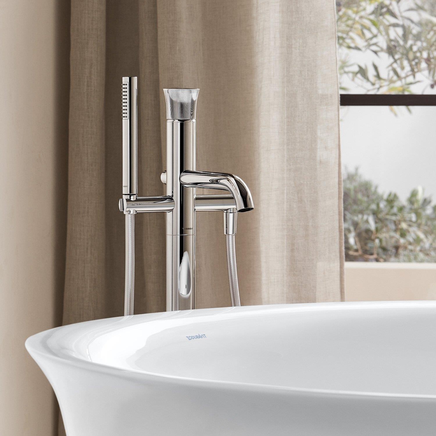 Duravit White Tulip Yerden Küvet Bataryası