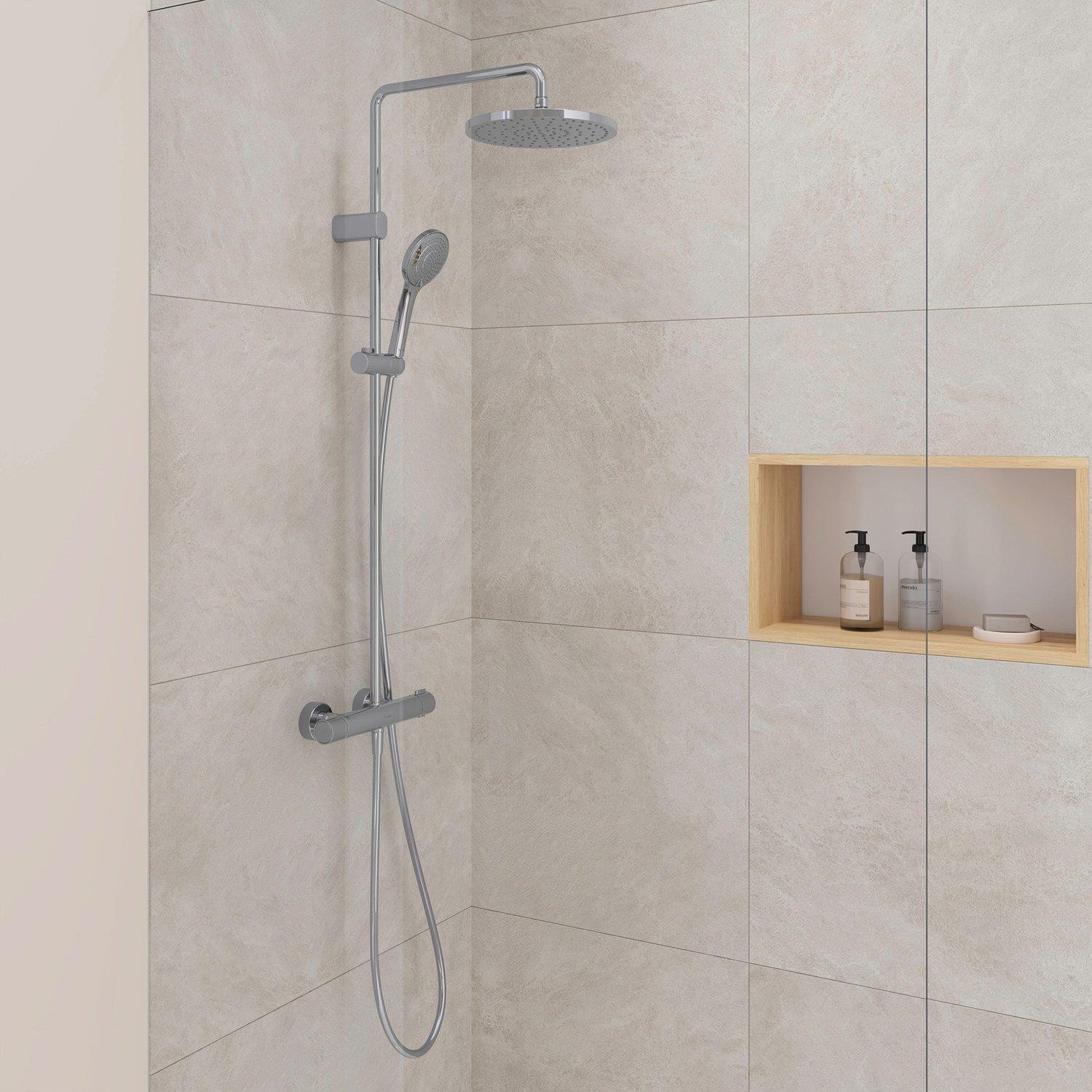 Duravit Th Termostatik Duş Kolonu Parlak Krom
