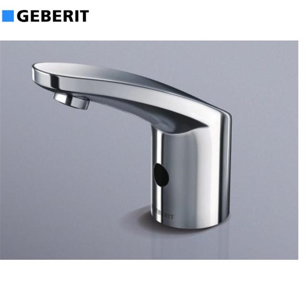 Geberit Type 185 Fotoselli Lavabo Bataryası, Tek Su Girişli, Elektrikli