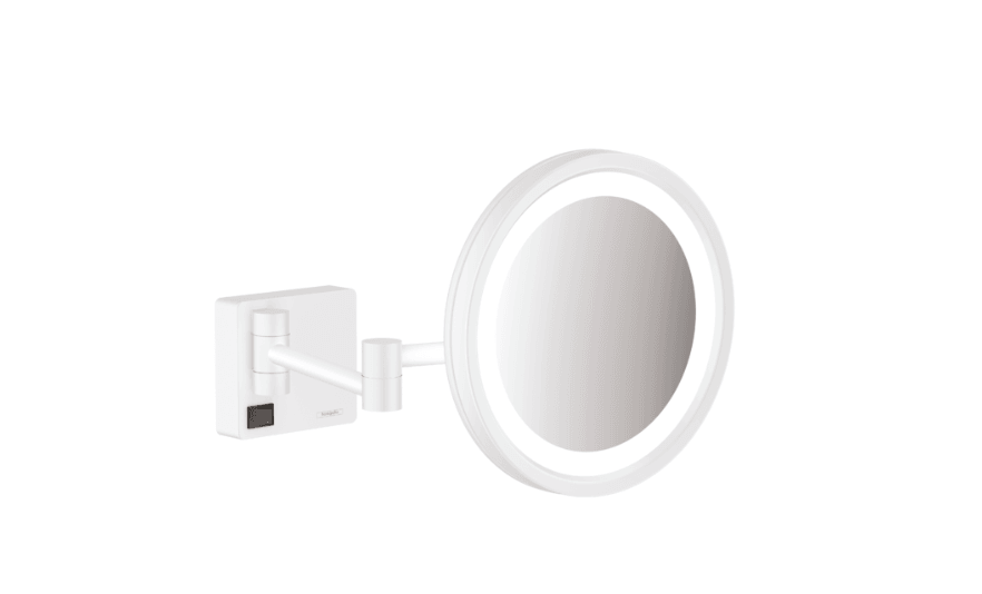 Hansgrohe Addstoris Makyaj Aynası Led'Li Mat Beyaz