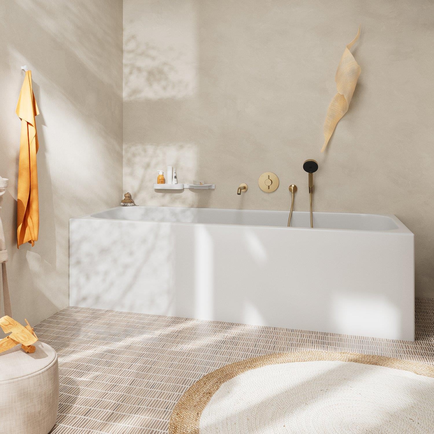 Hansgrohe Tecturis S Küvet Gagası Mat Bronz