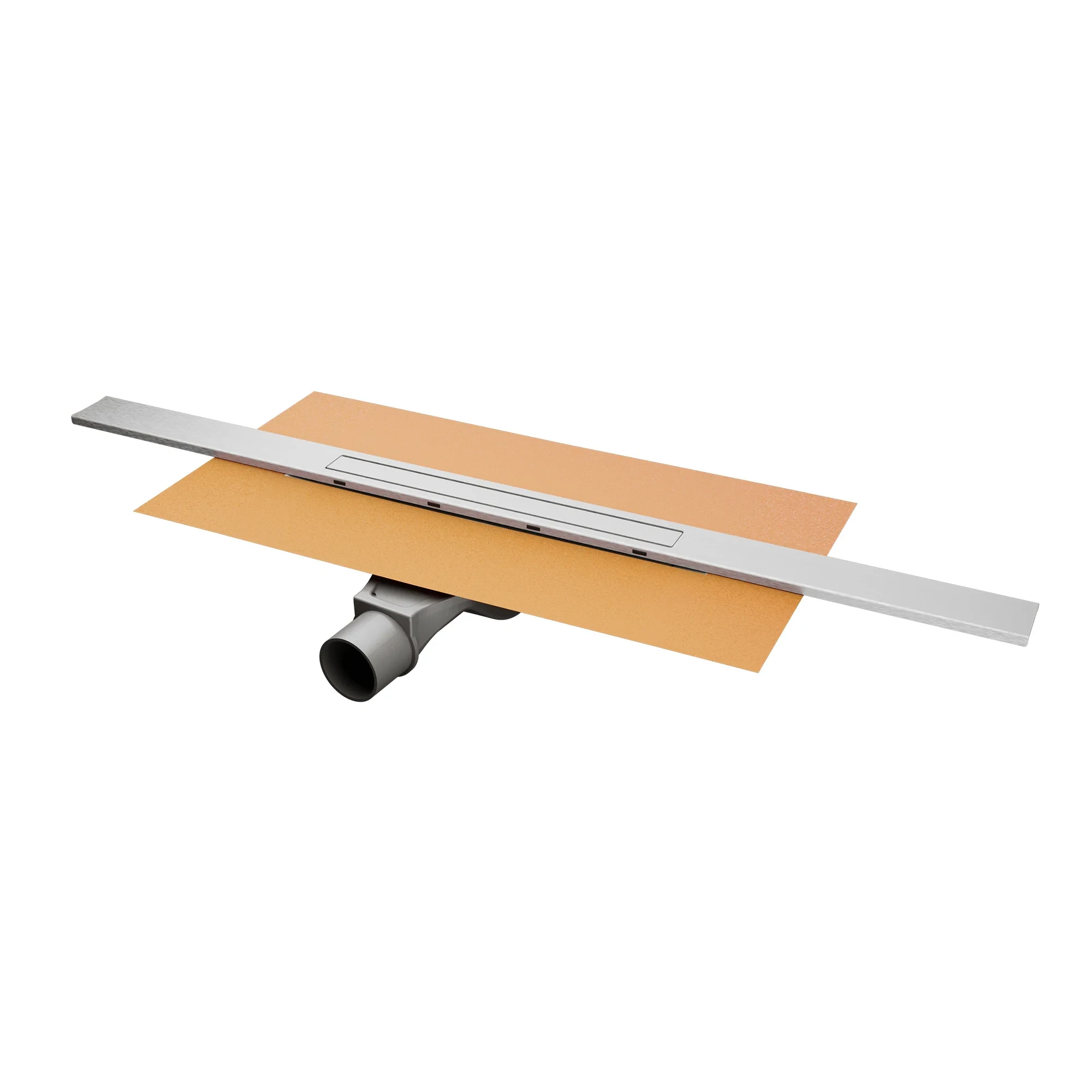 Hüppe River Duş Kanalı 60Cm Mat Satine