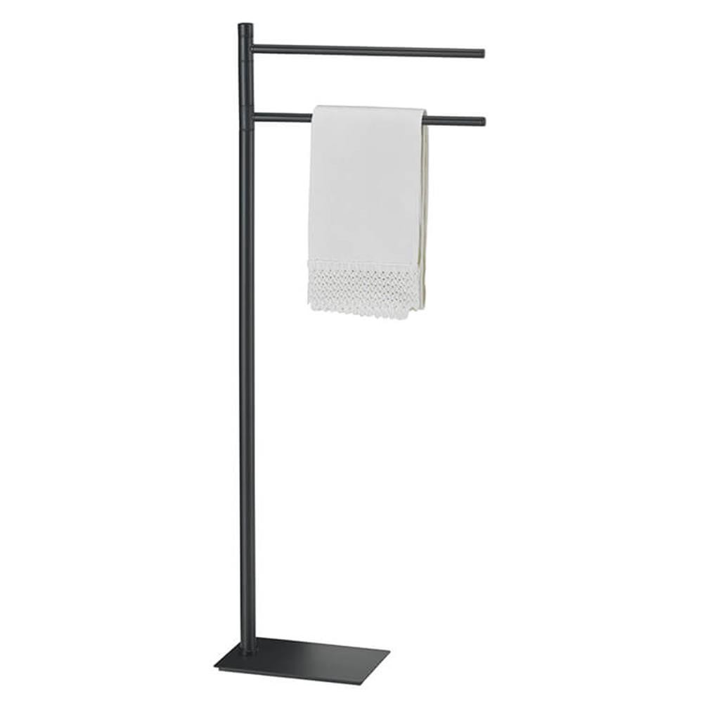 Gedy Ayaklı Havluluk Mat Siyah 34 X 83.3H X 14Cm