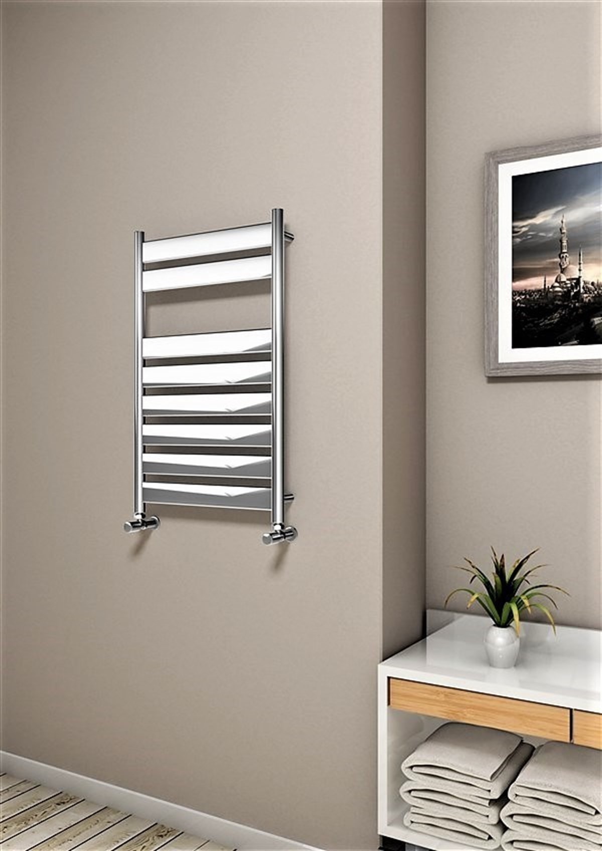 Bora Bora Dekoratif Havlupan 500X800 Krom