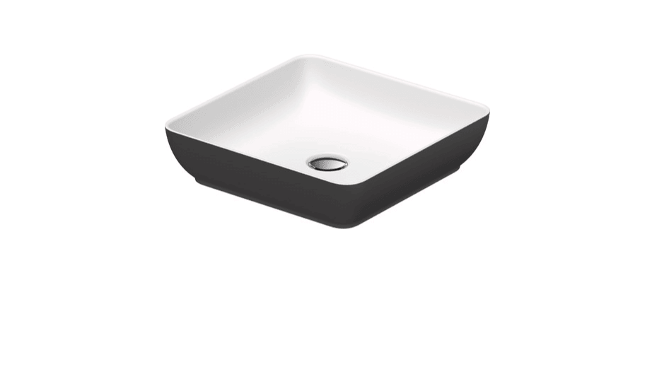 Duravit Sivida Çanak Lavabo 40Cm Beyaz Koyu Gri