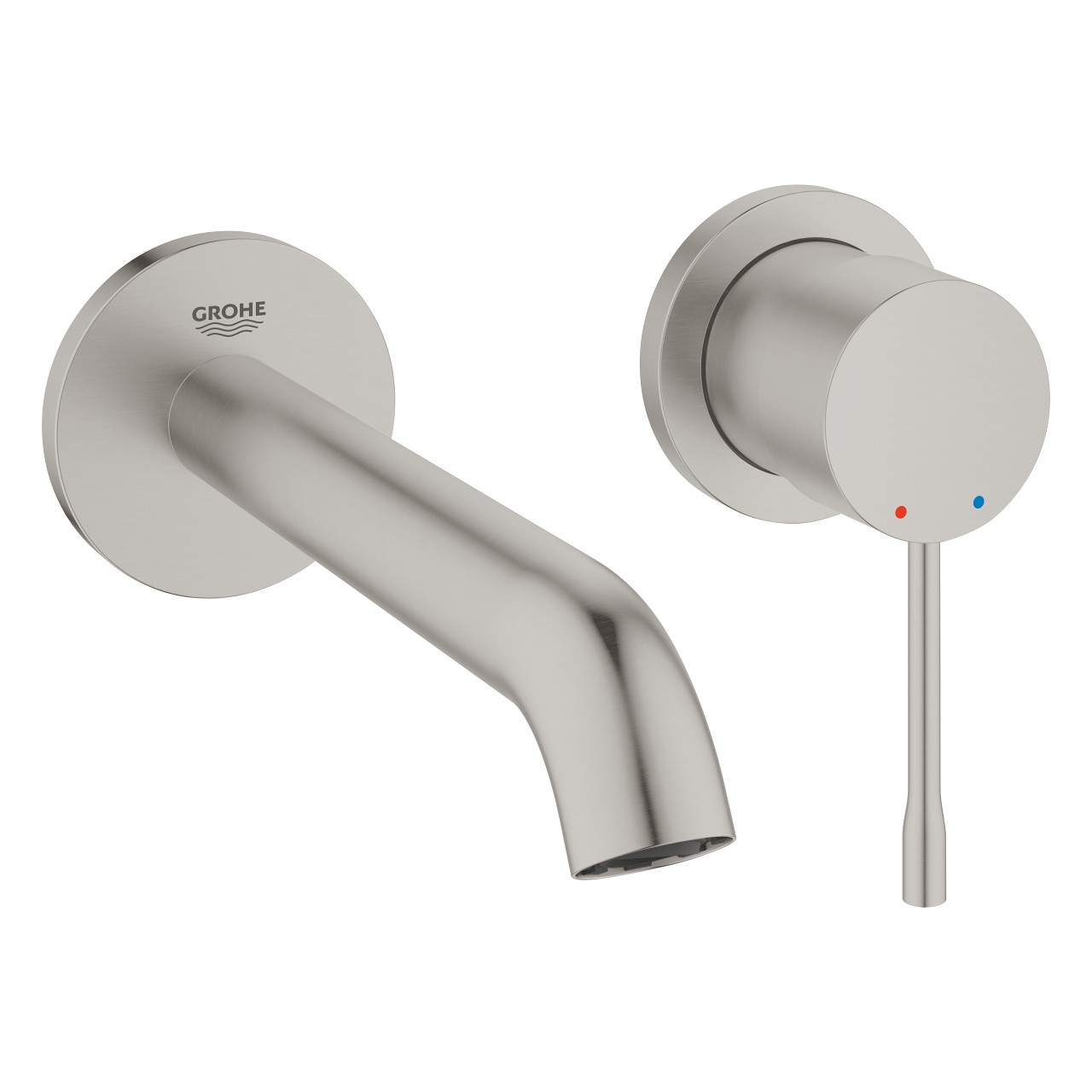 Grohe Essence New Duvardan Ankastre Lavabo Bataryası Paslanmaz Çelik