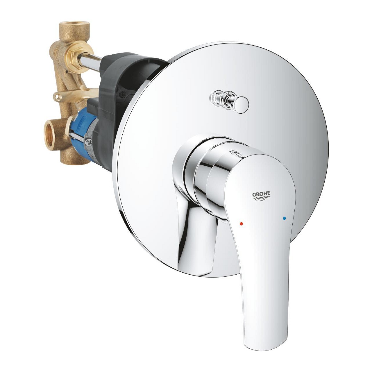 Grohe Eurosmart Ankastre Banyo Bataryası Parlak Krom