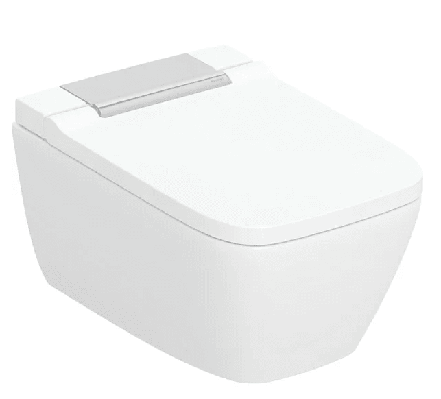 Geberit Aquaclean Sela Square Akıllı Klozet / Parlak Krom