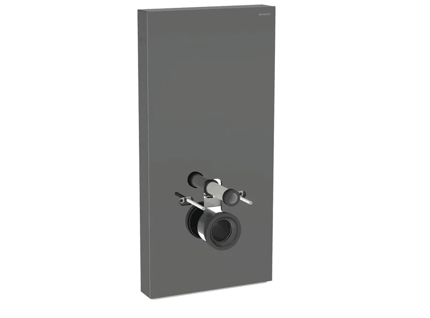 Geberit Monolith Rezervuar, Asma Klozet İçin, 101 Cm Antrasit Cam