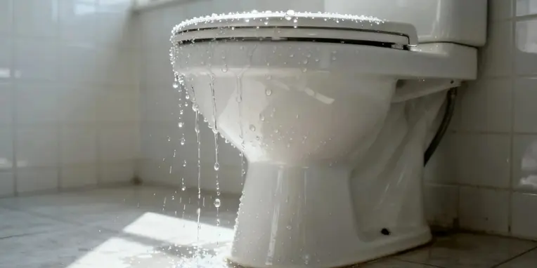 Su kaçıran klozet rezervuarı