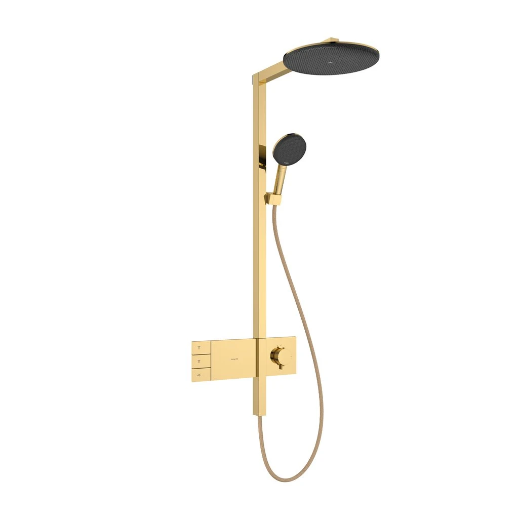 Hansgrohe Raindance Alive S Duş Kolonu 300 2Jet Parlak Altın