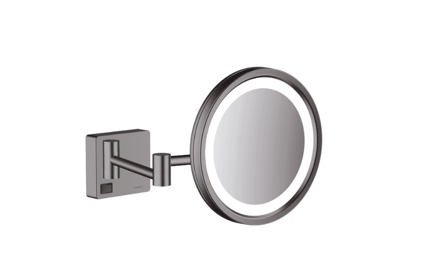 Hansgrohe Addstoris Makyaj Aynası Led'Li Mat Siyah Krom