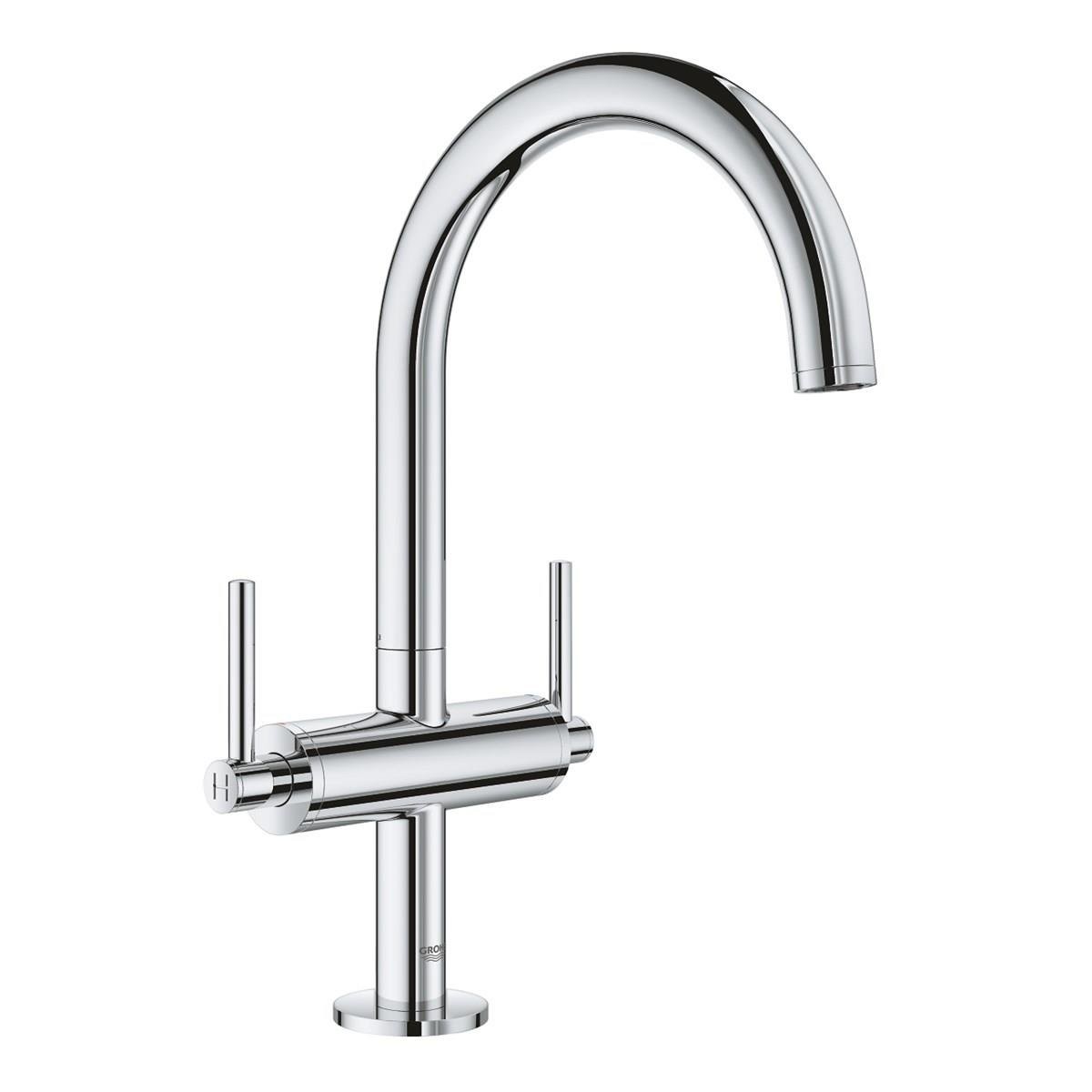Grohe Atrio New Çift Kumandalı Lavabo Bataryası L-Boyut