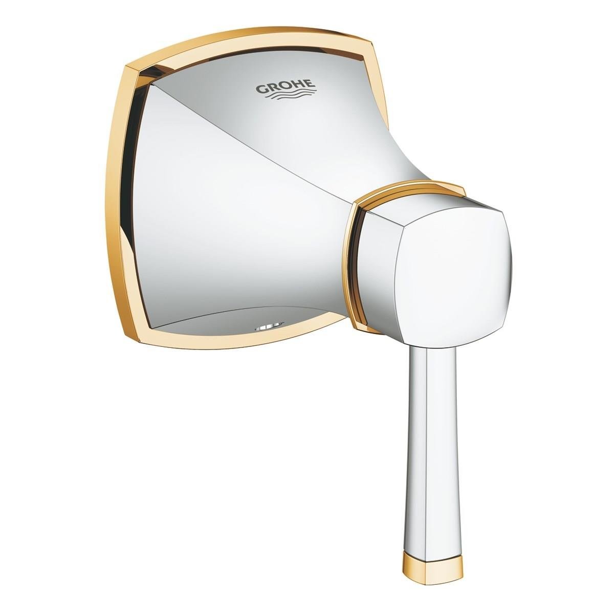 Grohe Grandera Ankastre Stop Valf, Krom-Altın