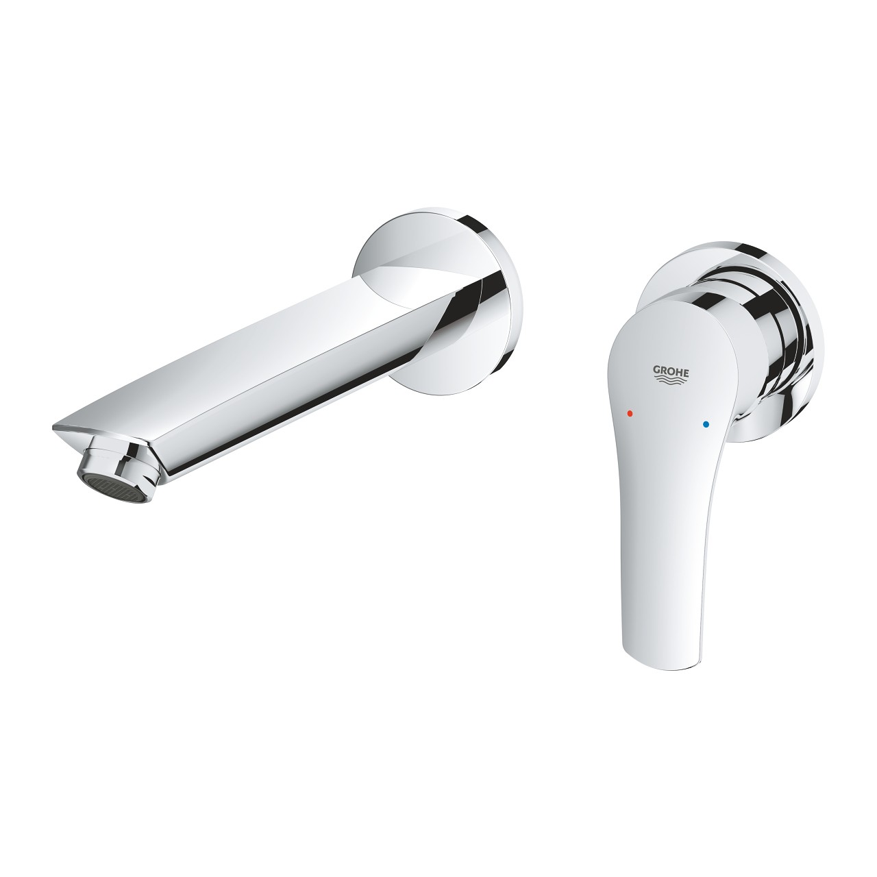 Grohe Eurosmart Duvardan Ankastre Lavabo Bataryası M Boyut Parlak Krom