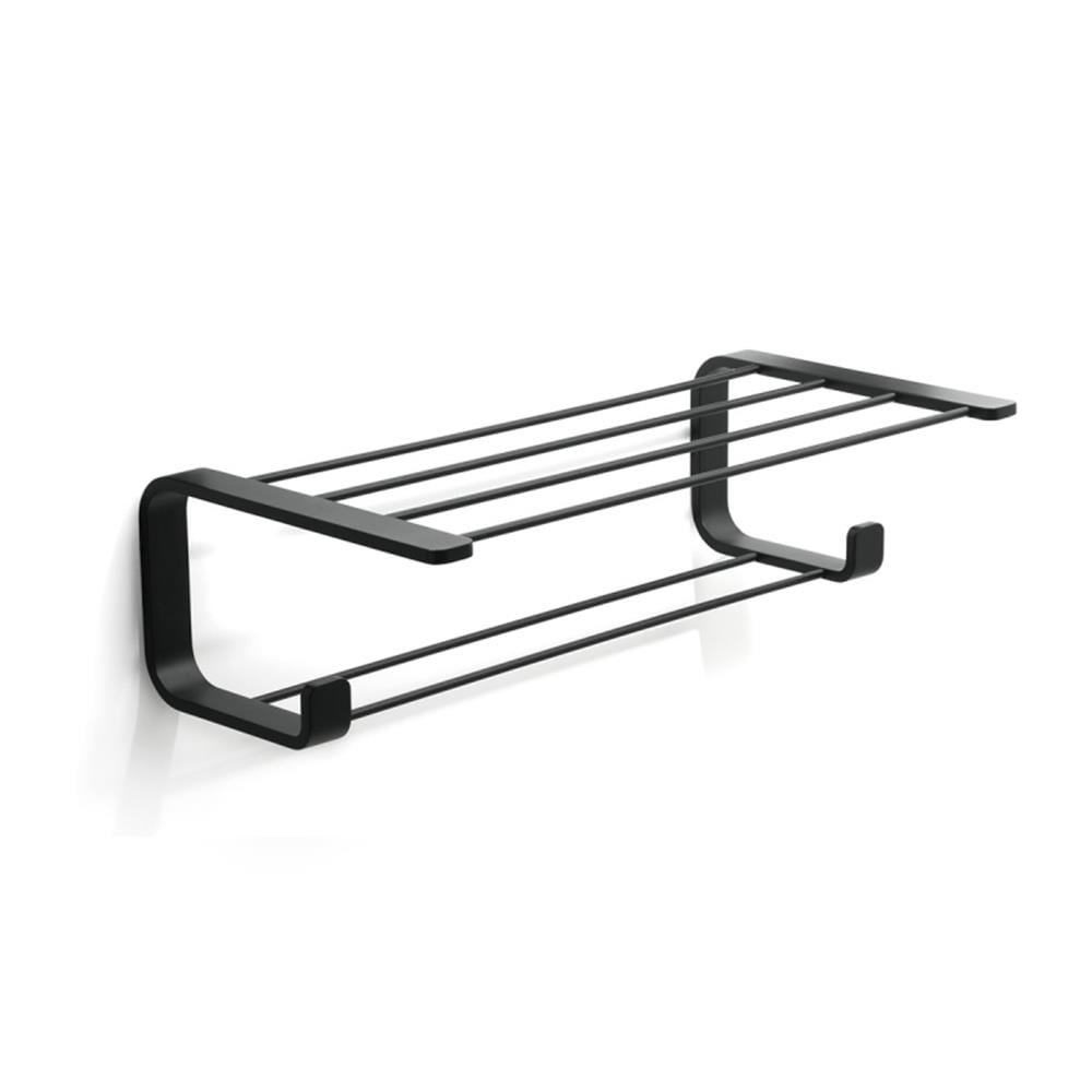 Gedy Outline Havluluk,Raflı,Askılıklı,3Ø,50Xh14X26Cm-Mat Siyah