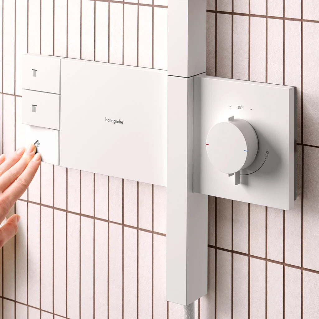 Hansgrohe Raindance Alive S Duş Kolonu 300 2Jet EcoSmart Mat Beyaz