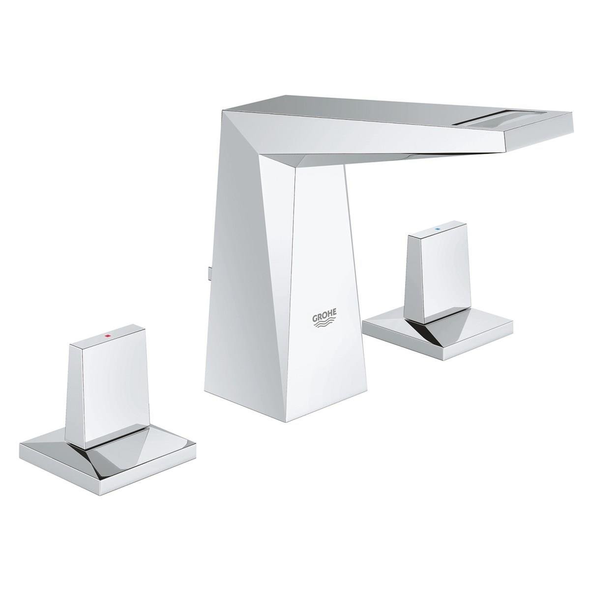 Grohe Allure Brilliant 3 Delikli Lavabo Bataryası S-Boyut