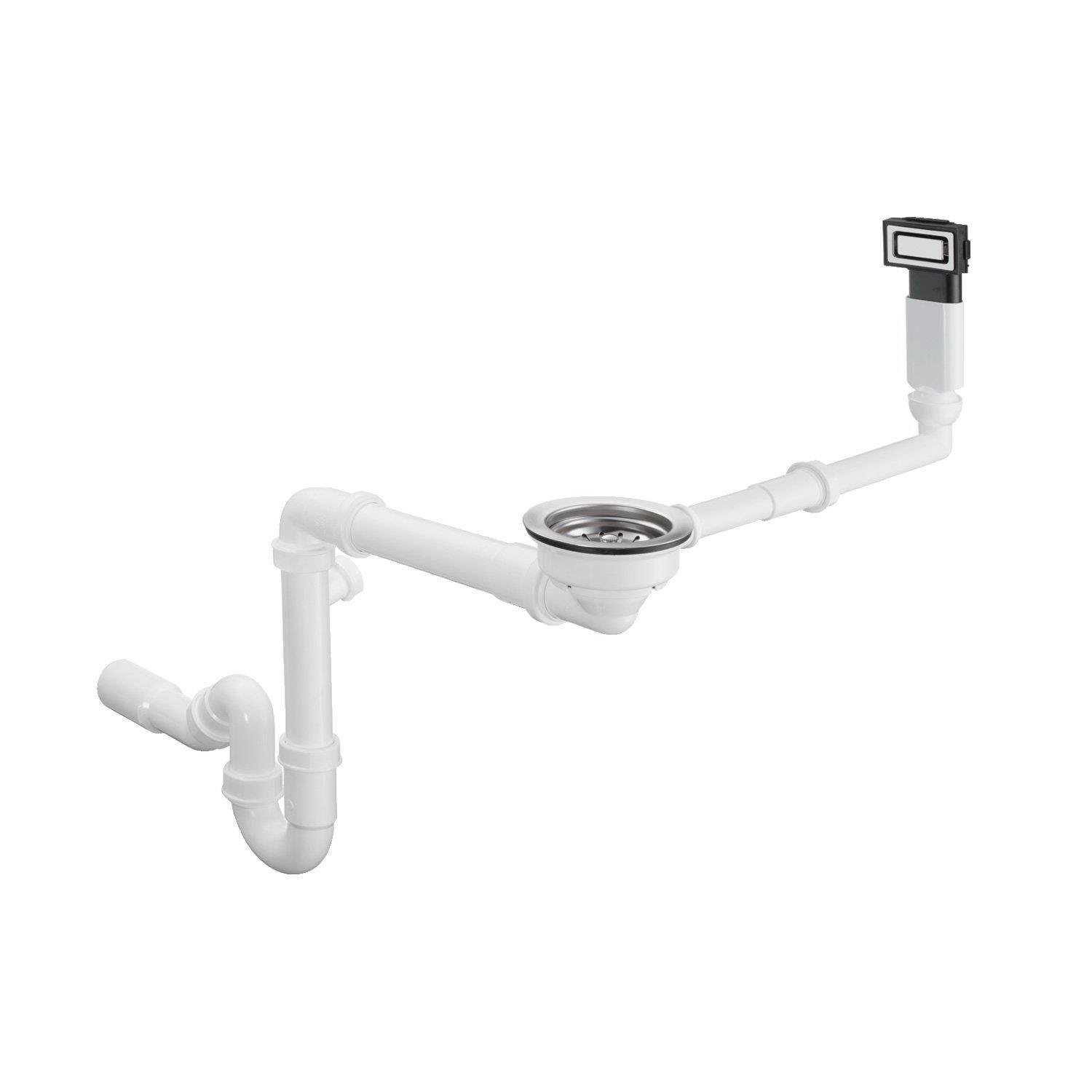 Hansgrohe D14-10 Manuel Gider Ve Taşma Seti Tek Hazneli Eviyeler İçin