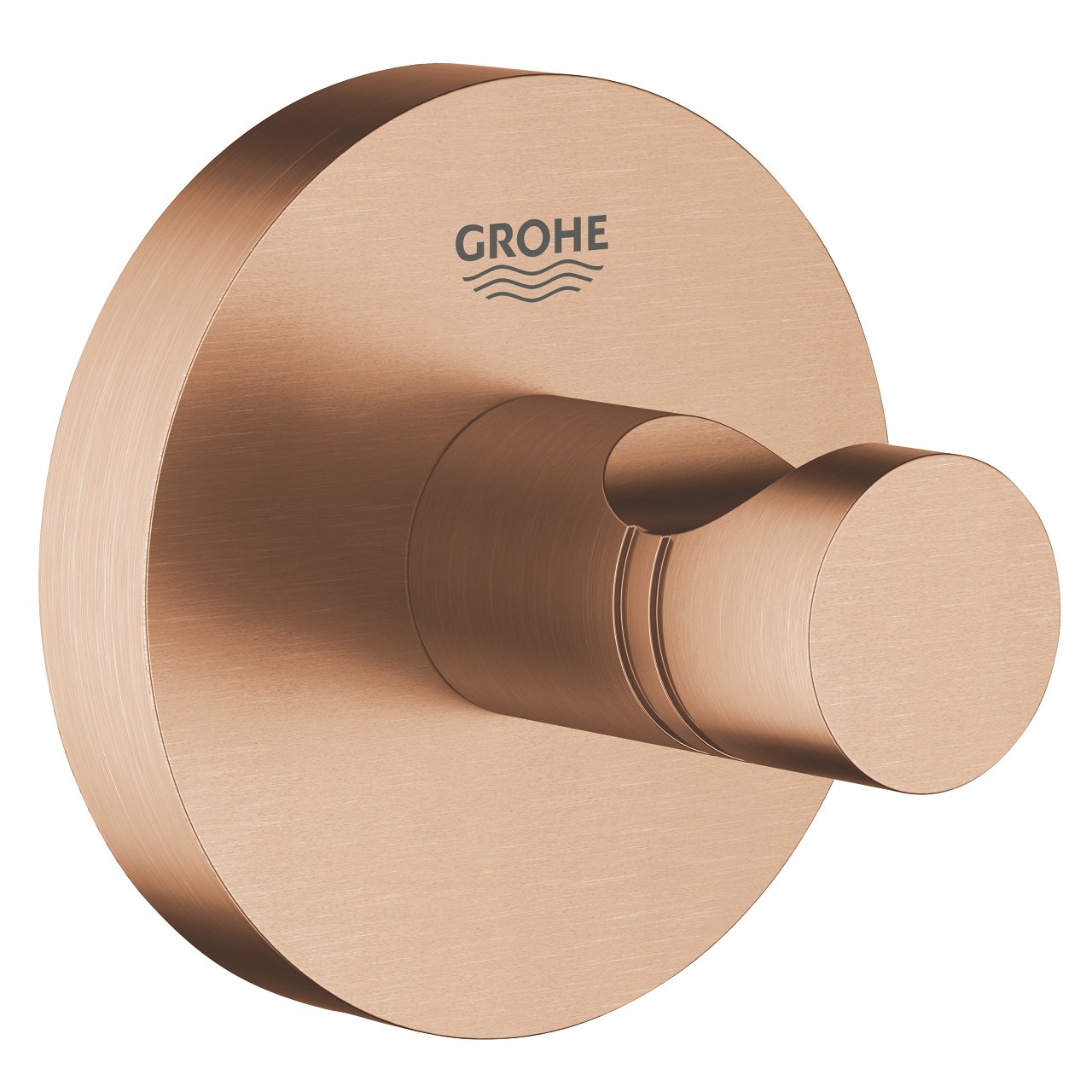 Grohe Essentials Tekli Havlu/Bornoz Askısı Fırçalı Bakır