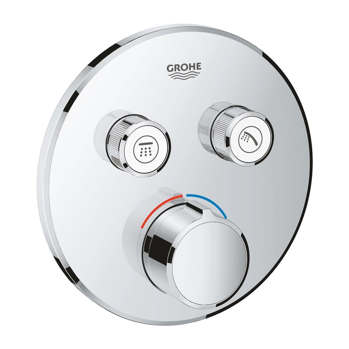 Grohe Smartcontrol Oval Ankastre Duş Bataryası, İki Valf