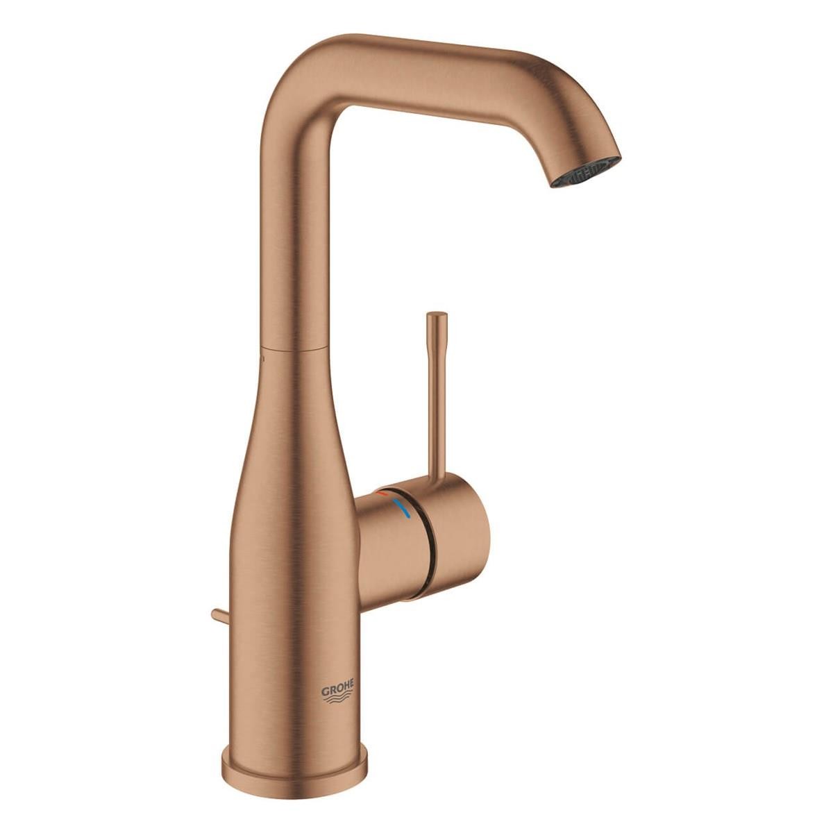 Grohe Essence New Yüksek Lavabo Bataryası Bakır Fırçalı Yüzey