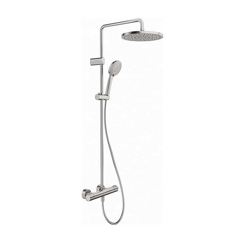 Duravit Th Termostatik Duş Kolonu Fırçalanmış Çelik