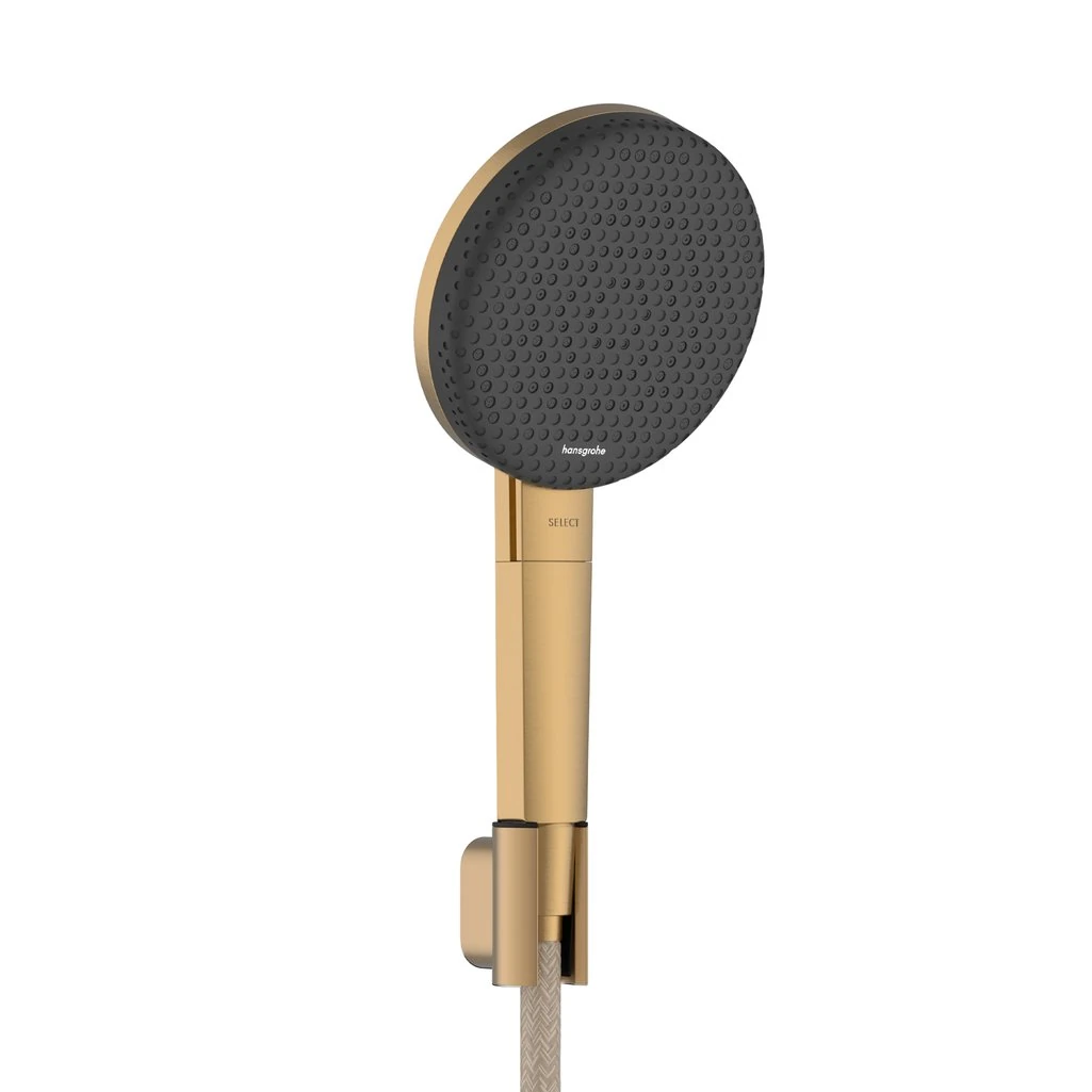 Hansgrohe Raindance Alive Select S Duş Askısı Seti 125 3jet EcoSmart Designflex Tekstil Duş Hortumu 160 cm Mat Bronz