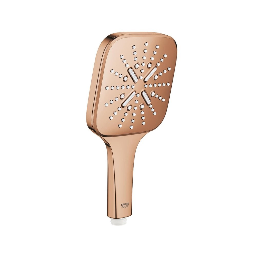 Grohe RainShower SmartActive 130 Cube El Duşu 3 Akışlı Bakır