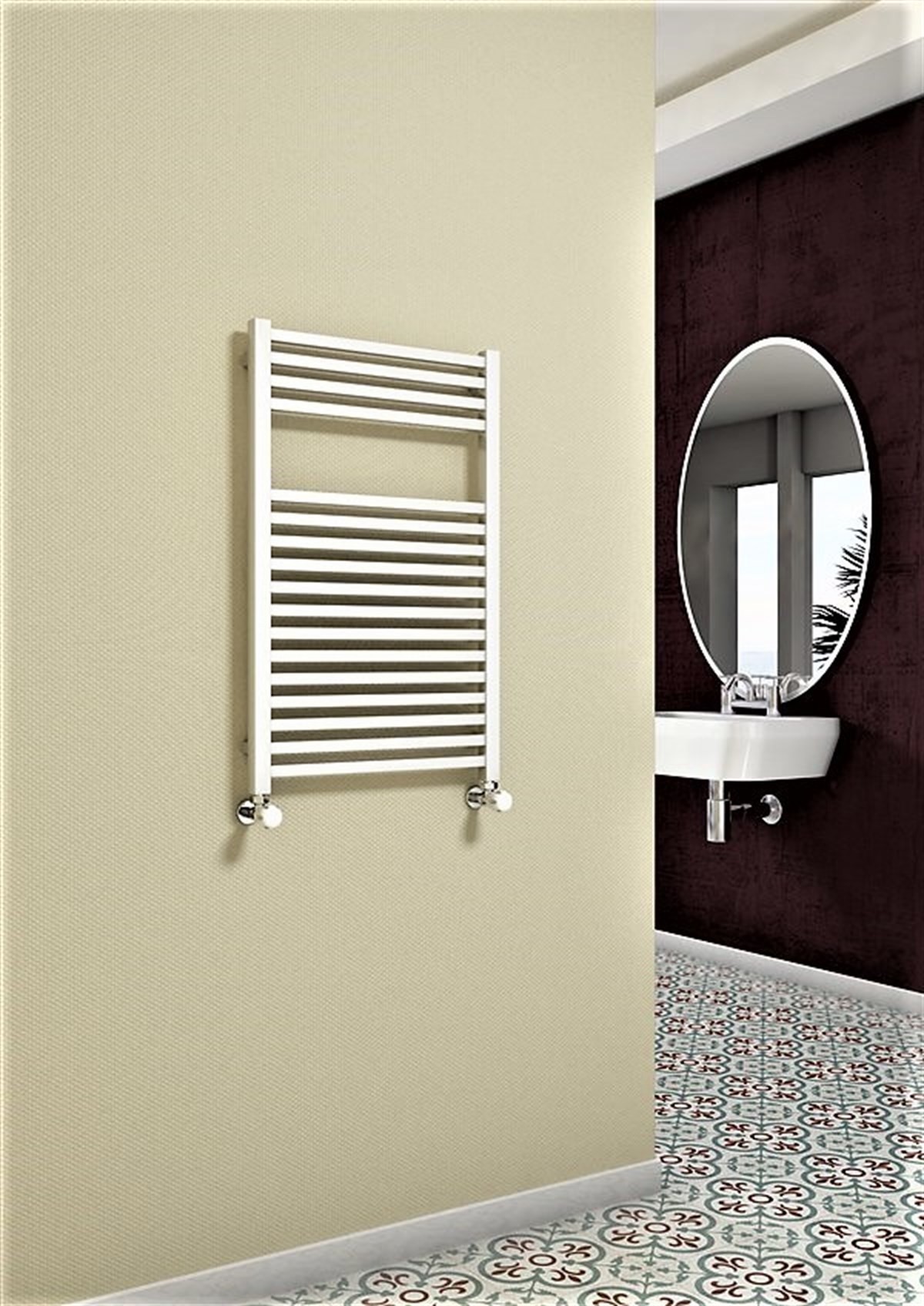 Barbados Dekoratif Havlupan 500X800 Beyaz
