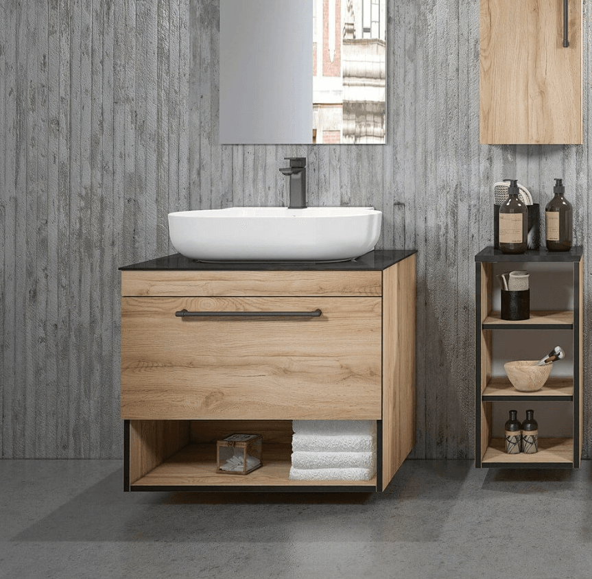 Orka Knidos Banyo Dolabı Takımı 70 Cm Legnano