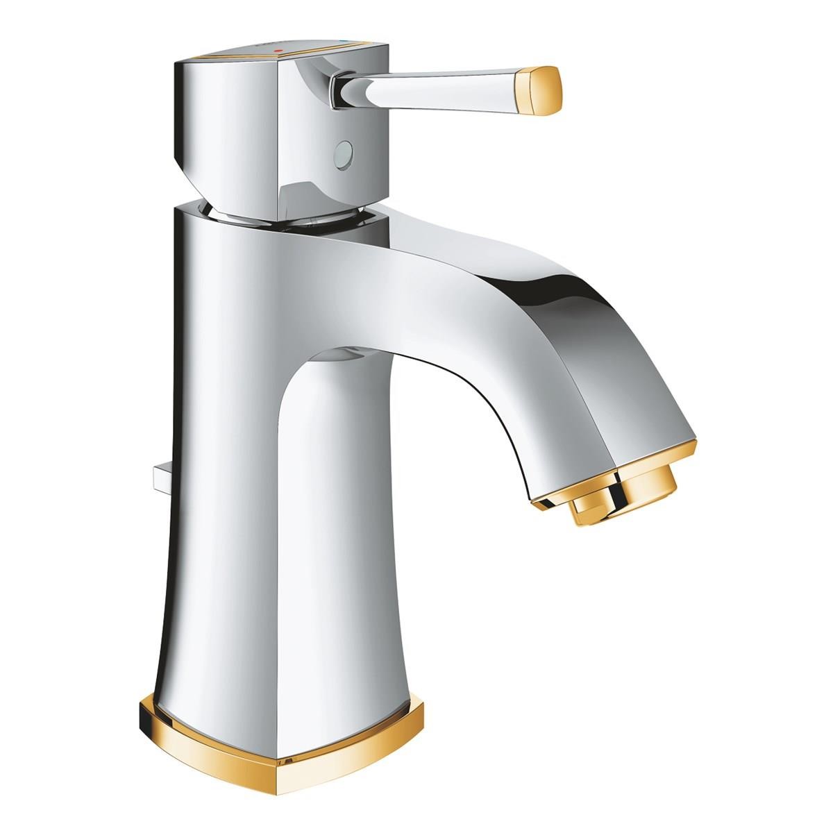 Grohe Grandera Lavabo Bataryası M Krom,Altin
