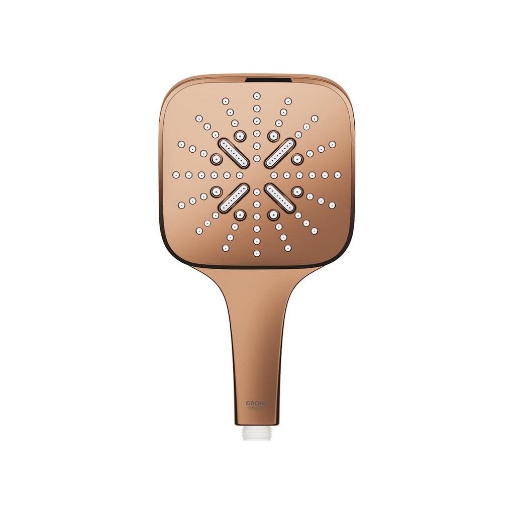 Grohe RainShower SmartActive 130 Cube El Duşu 3 Akışlı Bakır