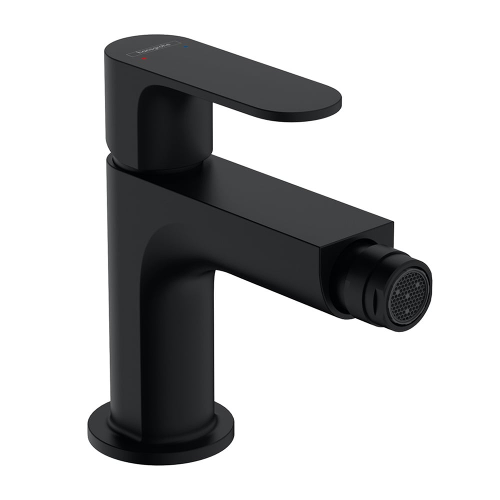 Hansgrohe Rebris S Bide Tek Kollu Lavabo Bataryası Satin Siyah 72210670