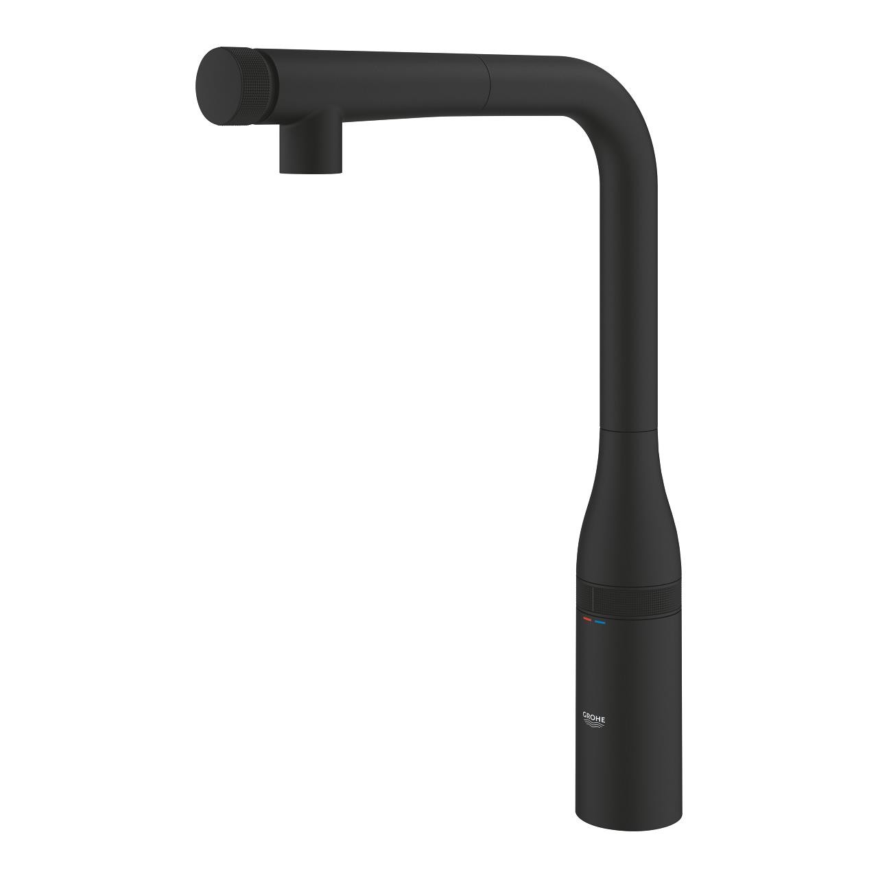 Grohe Essence Smartcontrol Spiralli Eviye Bataryası Hayalet Siyah