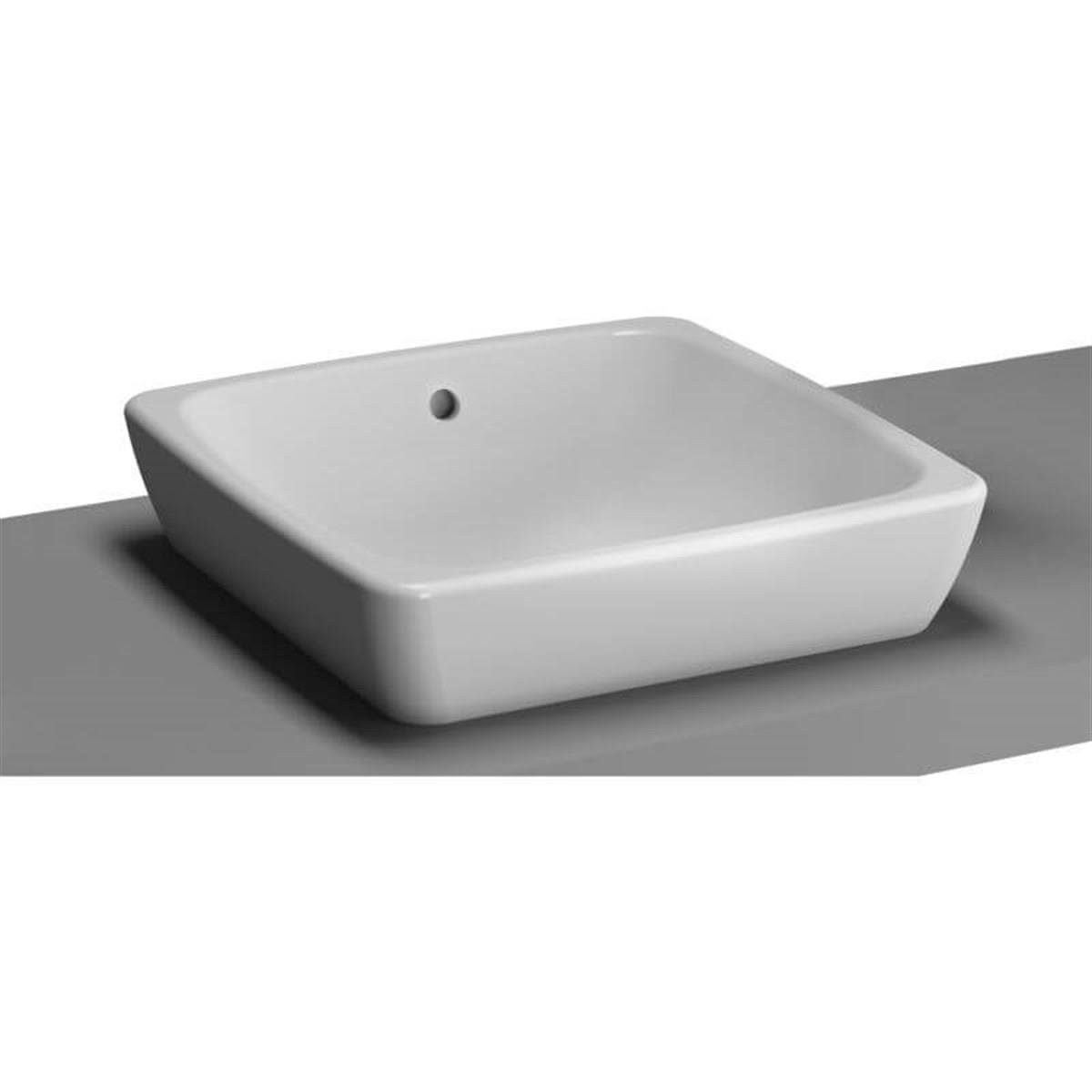 Vitra Metropole Kare Çanak Lavabo Beyaz 40 Cm