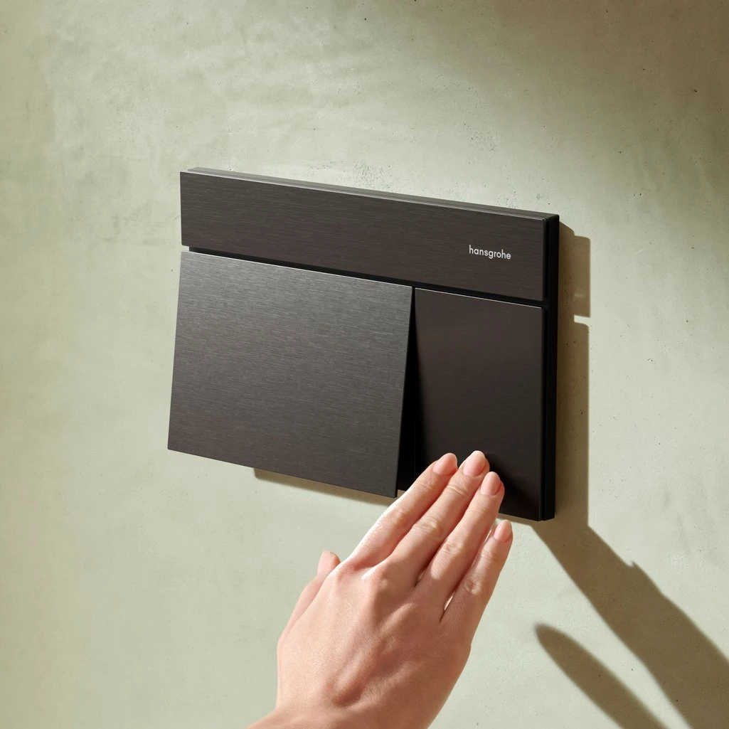 Hansgrohe iFrame Element E Kumanda Paneli Mat Siyah Krom