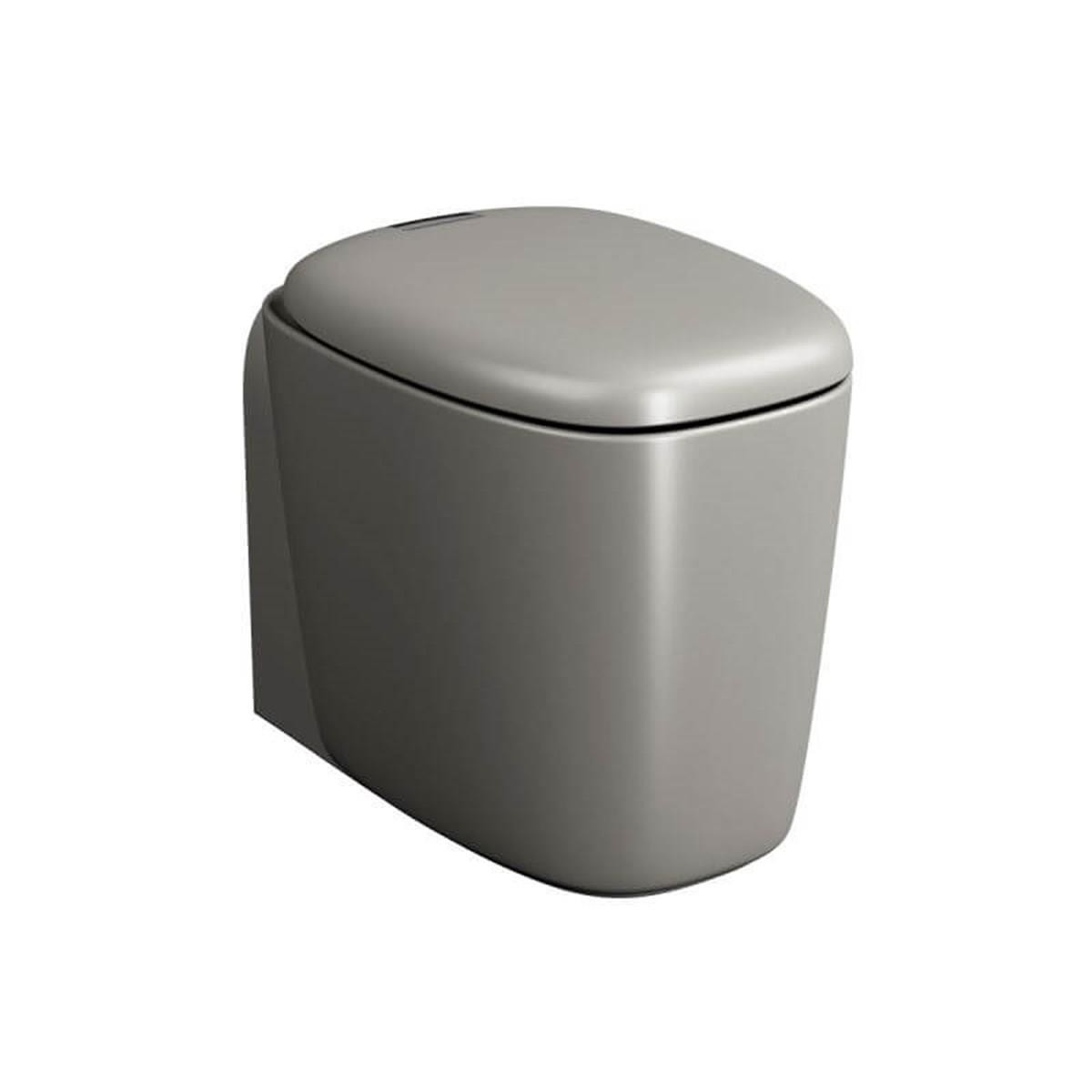 Vitra Plural Rim-Ex Duvara Tam Dayalı Yerden Klozet Mat Bej 55Cm