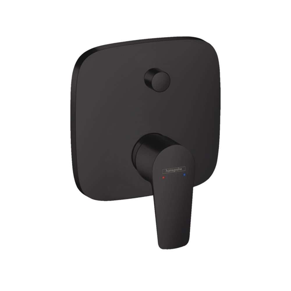 Hansgrohe Talis E Tek Kollu Banyo Bataryası Ankastre Montaj Mat Siyah
