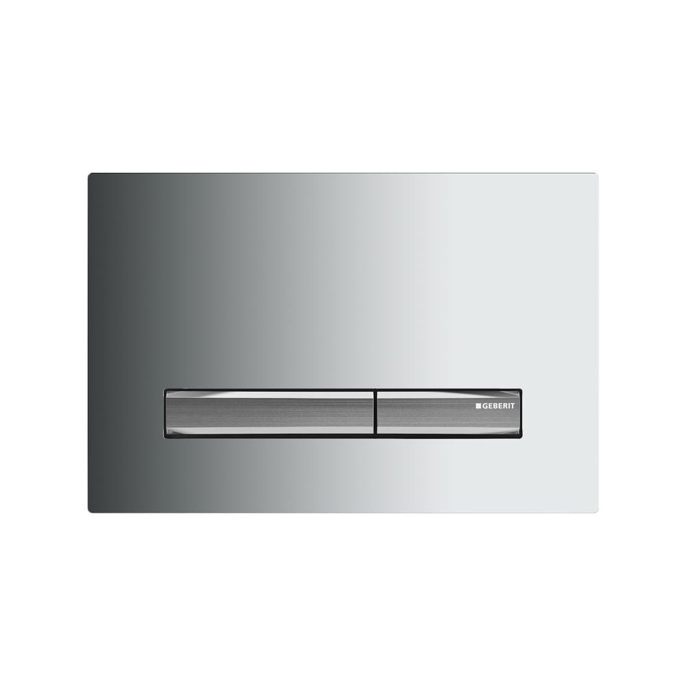 Geberit Sigma50 Kumanda Kapağı, Çift Basmalı, Parlak Krom
