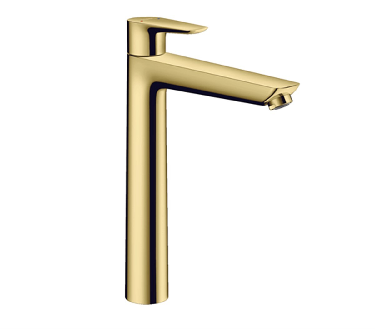 Hansgrohe Talis E Tek Kollu Lavabo Bataryası 240 Parlak Altın Optik