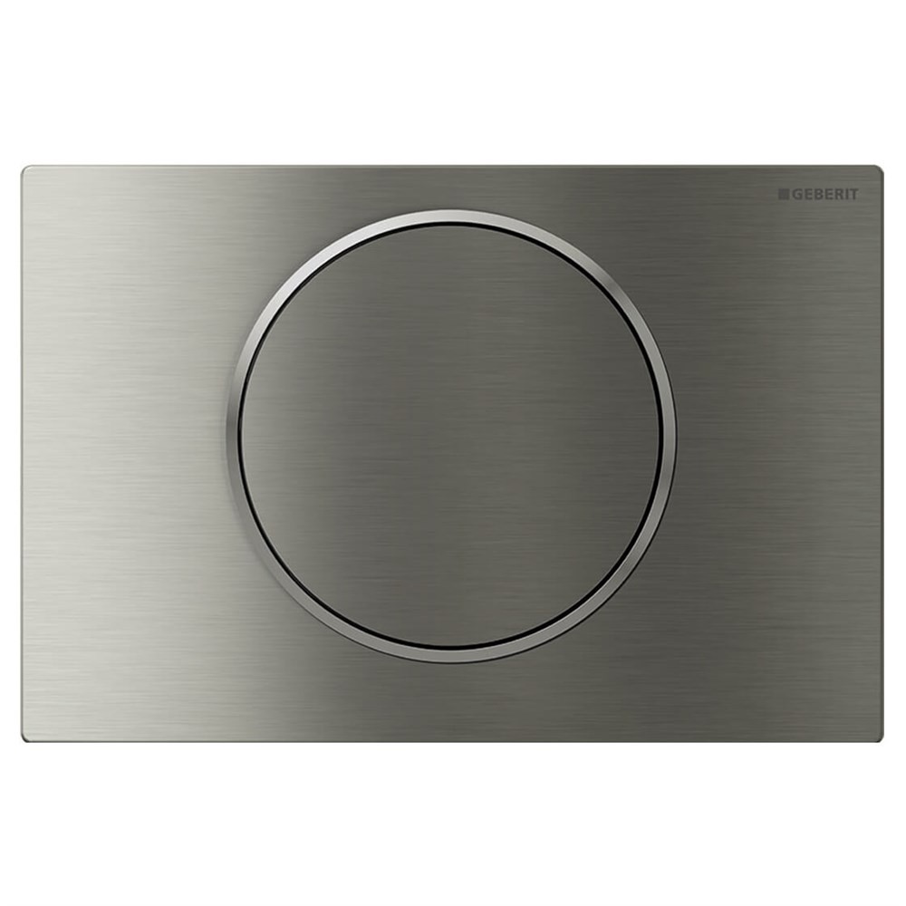 Geberit Sigma10 Kumanda Kapağı, Tek Basmalı, Paslanmaz Çelik