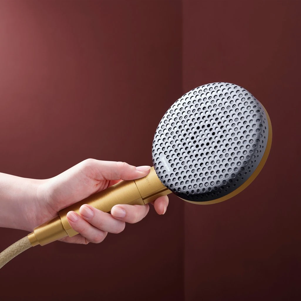 Hansgrohe Raindance Alive Select S Duş Askısı Seti 125 3jet EcoSmart Designflex Tekstil Duş Hortumu 160 cm Mat Bronz