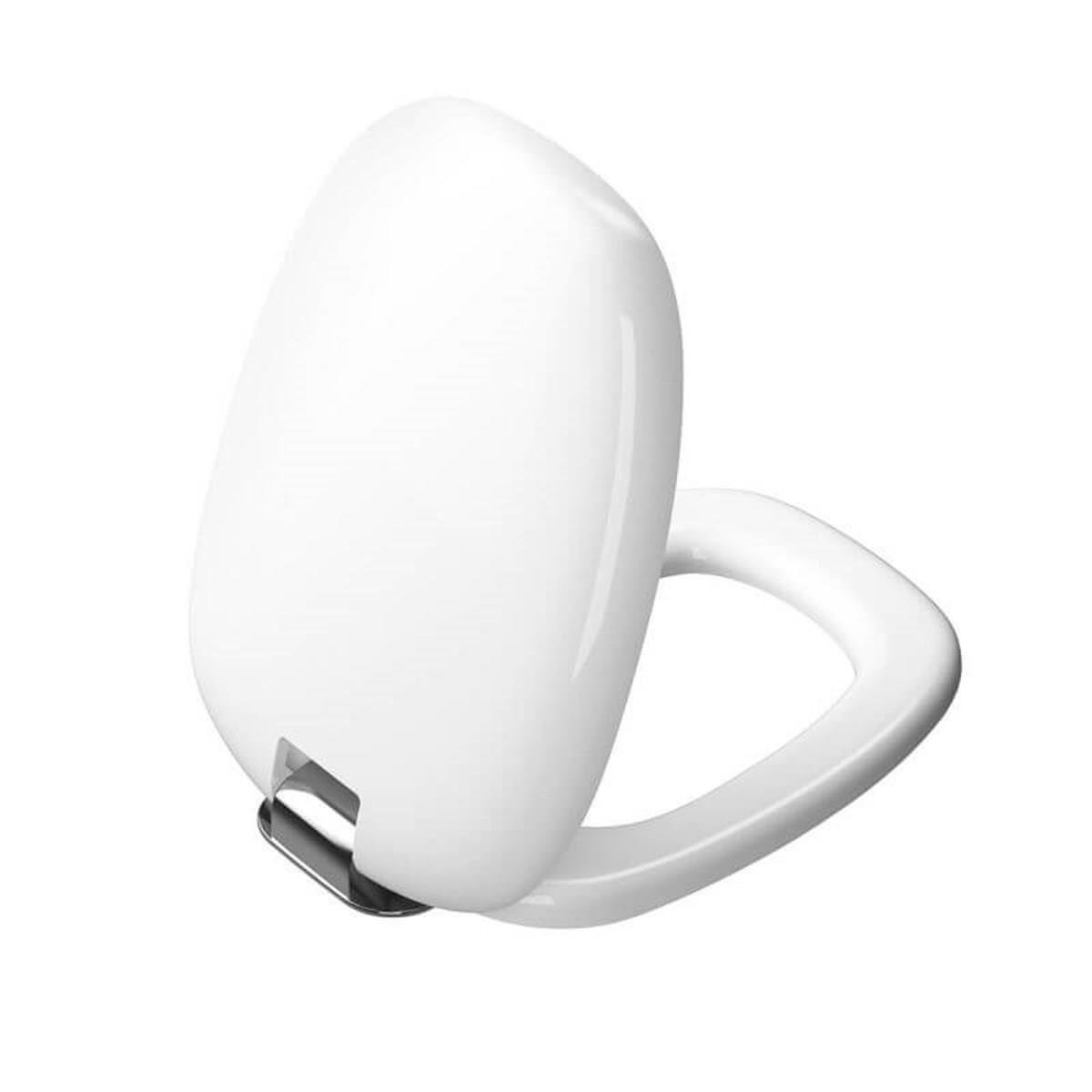 Vitra Plural Yavaş Kapanan Klozet Kapağı Metal Menteşeli Kolay Sökülebilir Beyaz