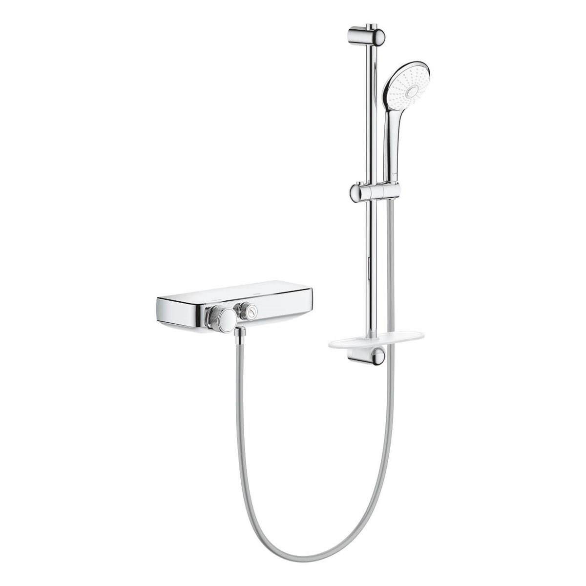 Grohe Smart Controltermostatik Duş Bataryası Duş Seti Dahil