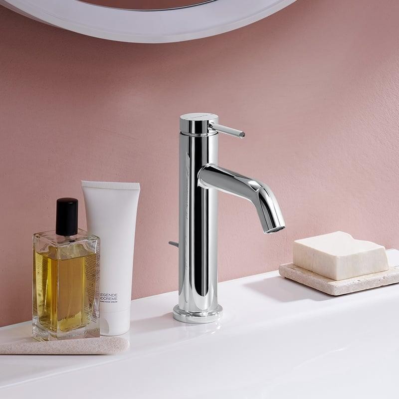 Hansgrohe Tecturis S Tek Kollu Lavabo Bataryası 110 Ecosmart Kumandalı