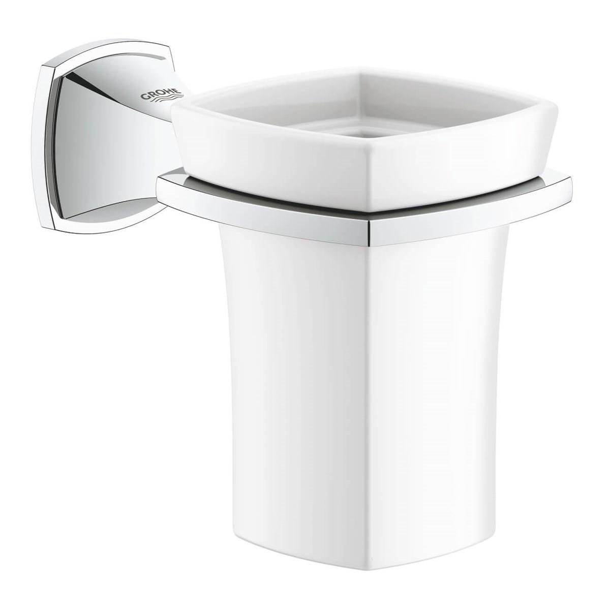 Grohe Grandera Seramik Fırçalık Ve Tutacağı